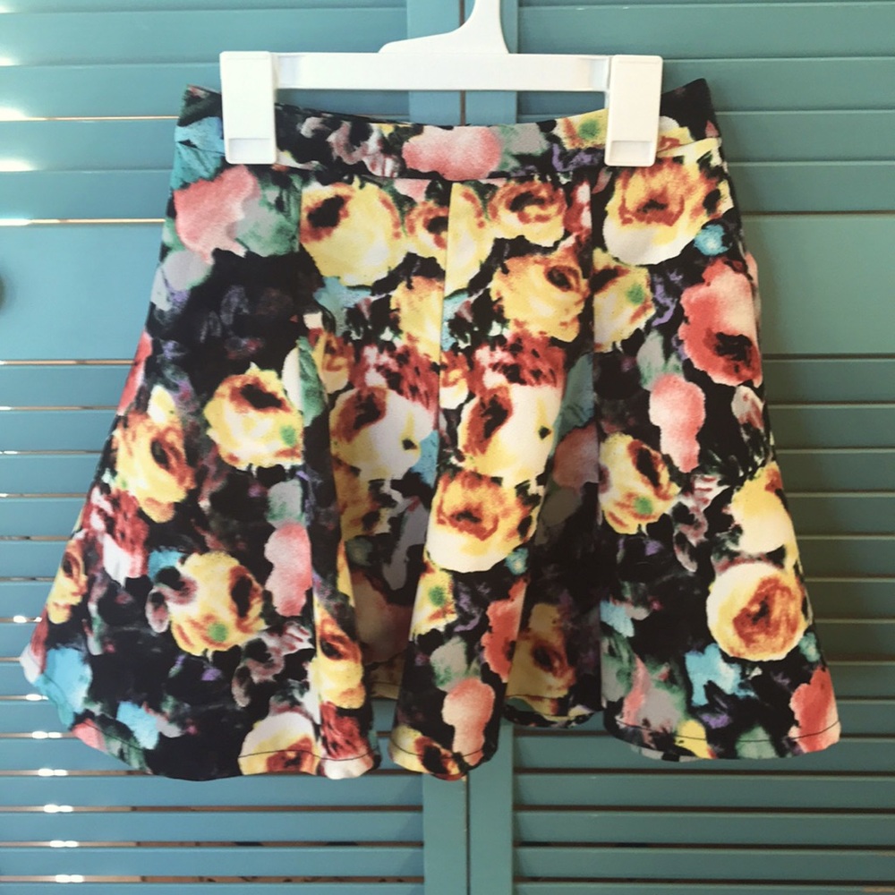 Floral Circle Skirt